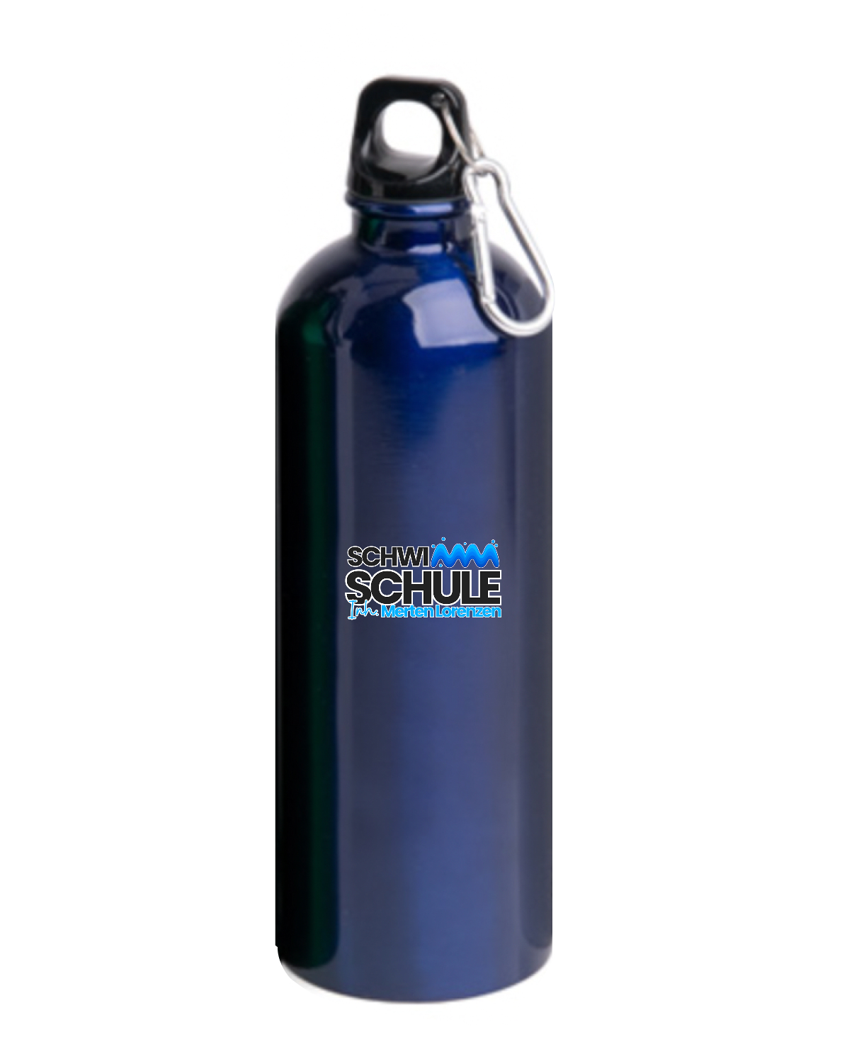 Trinkflasche Navy | Schwimmschule Lorenzen