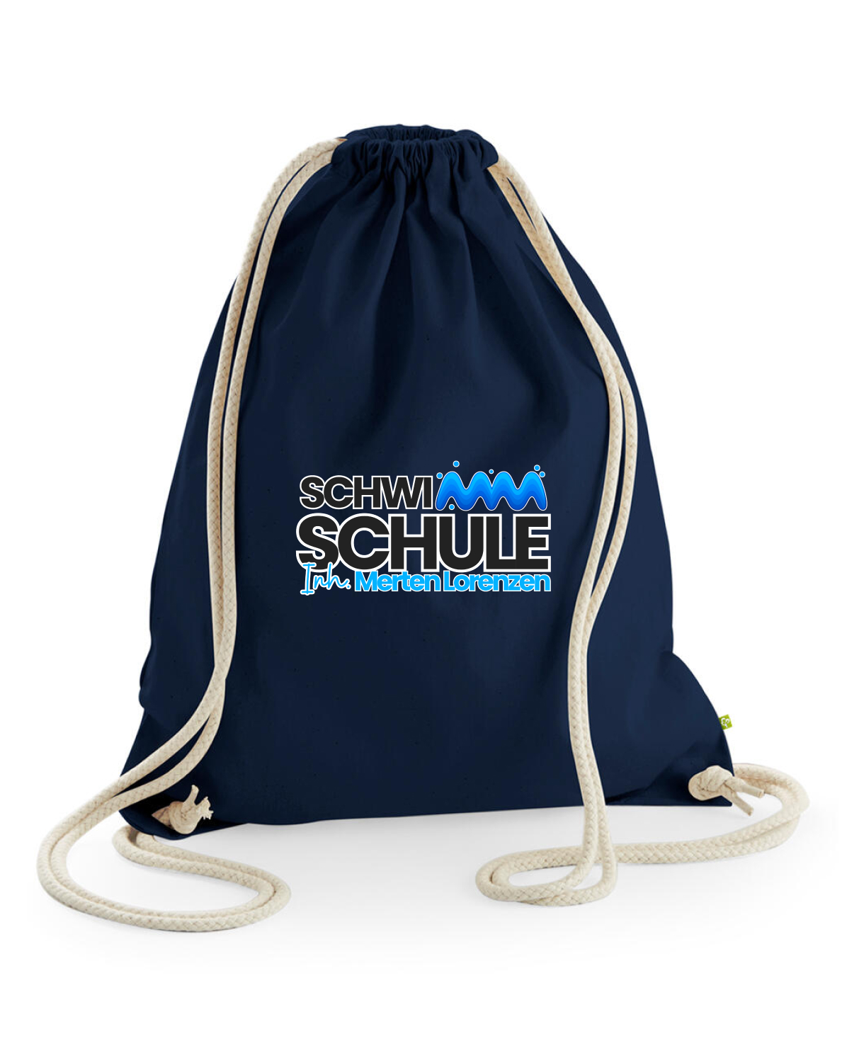 Turnbeutel Navy | Schwimmschule Lorenzen