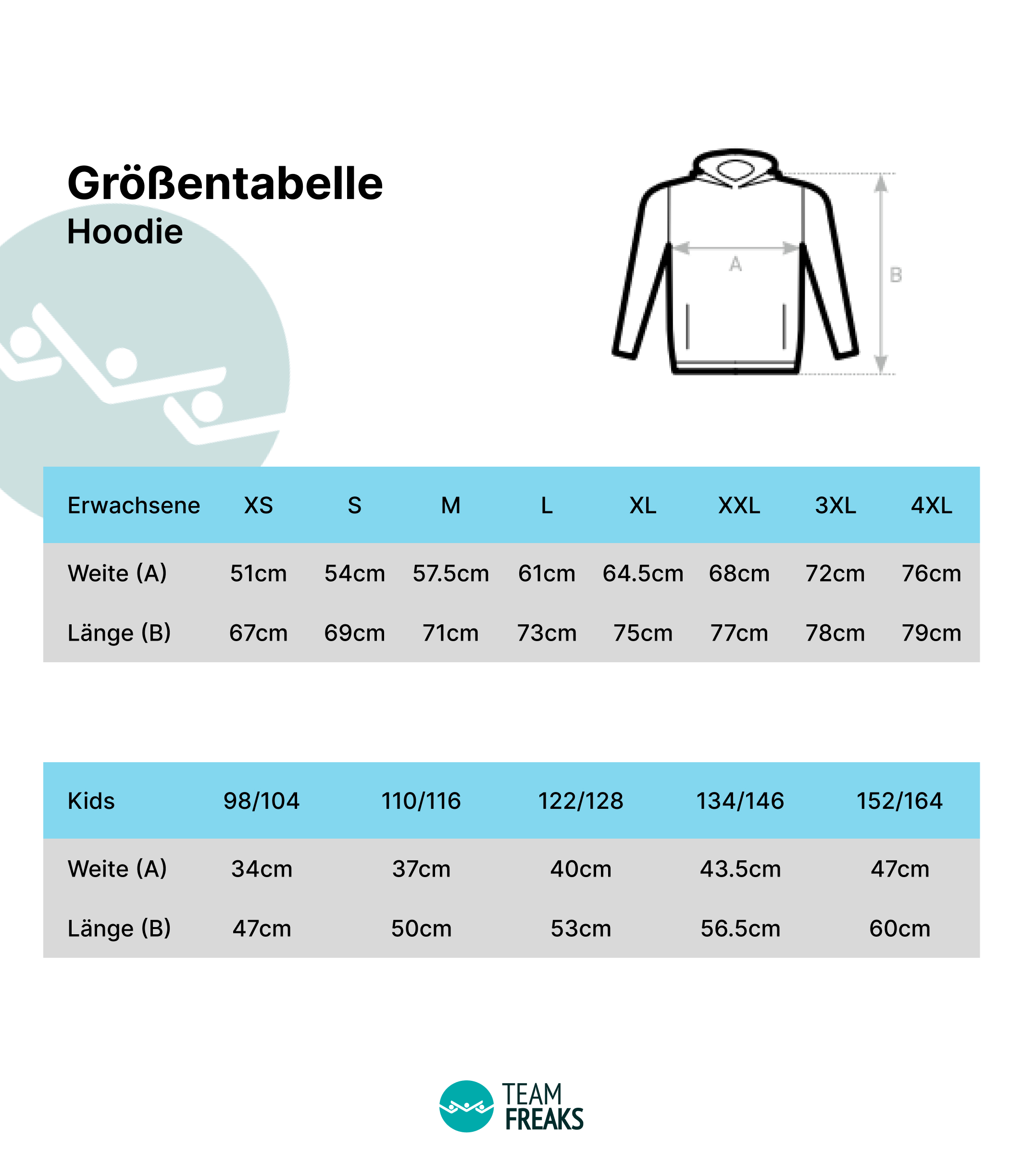 Hoodie, Erwachsene & Kids | Schwimmschule Lorenzen
